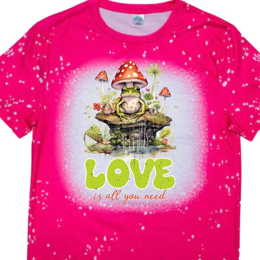 T-Shirts Faux Bleached - FROG LOVE