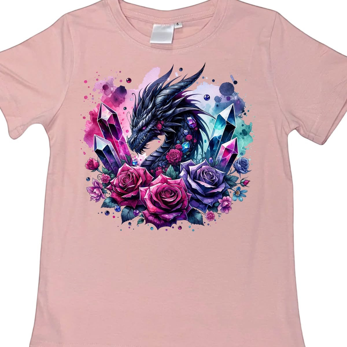 T-SHIRTS - DRAGON ROSES