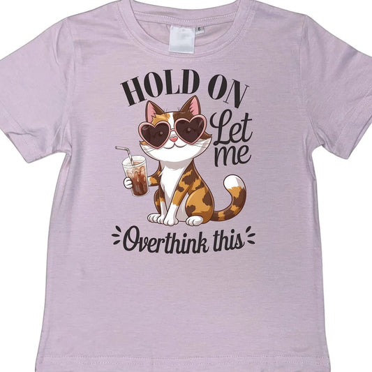T-SHIRTS - CAT OVERTHINK THIS