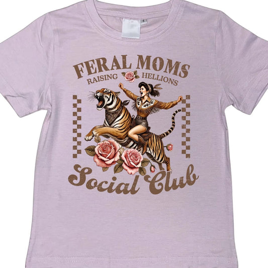 T-SHIRTS - MOTHER FERAL MOM