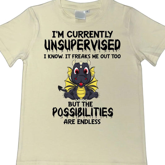 T-SHIRTS - DRAGON UNSUPERVISED