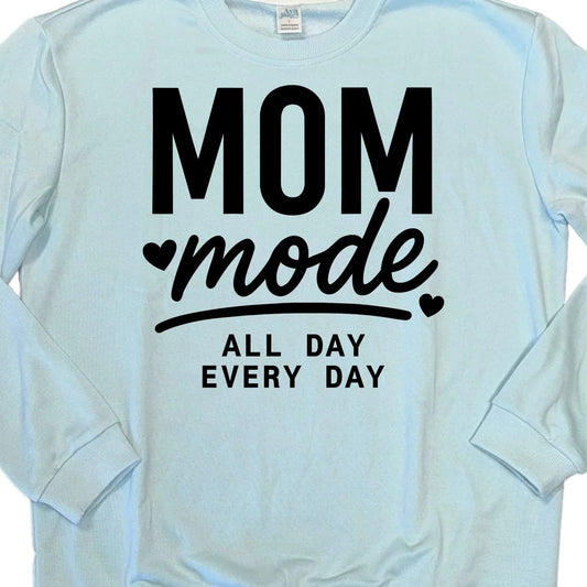 CREW NECK - MOM MODE