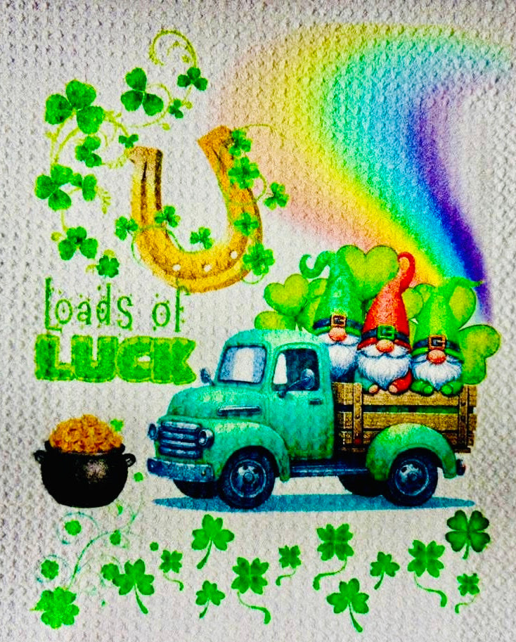 TOWELS - ST PATRICK'S GNOME LOADS