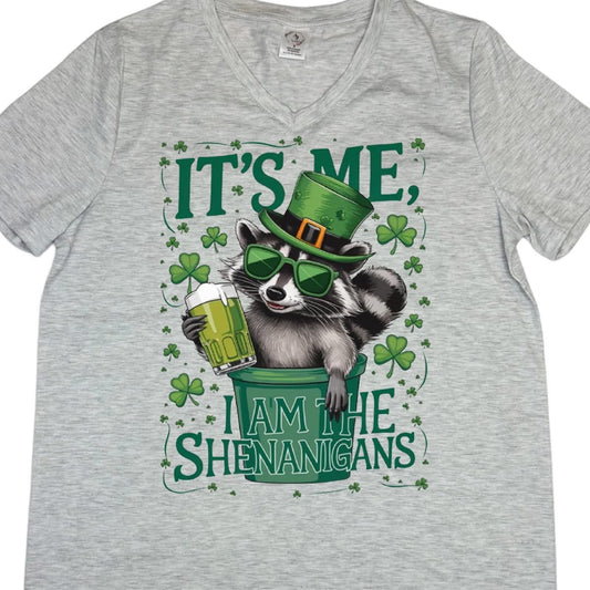 T-SHIRTS - ST PATRICK'S RACCOON