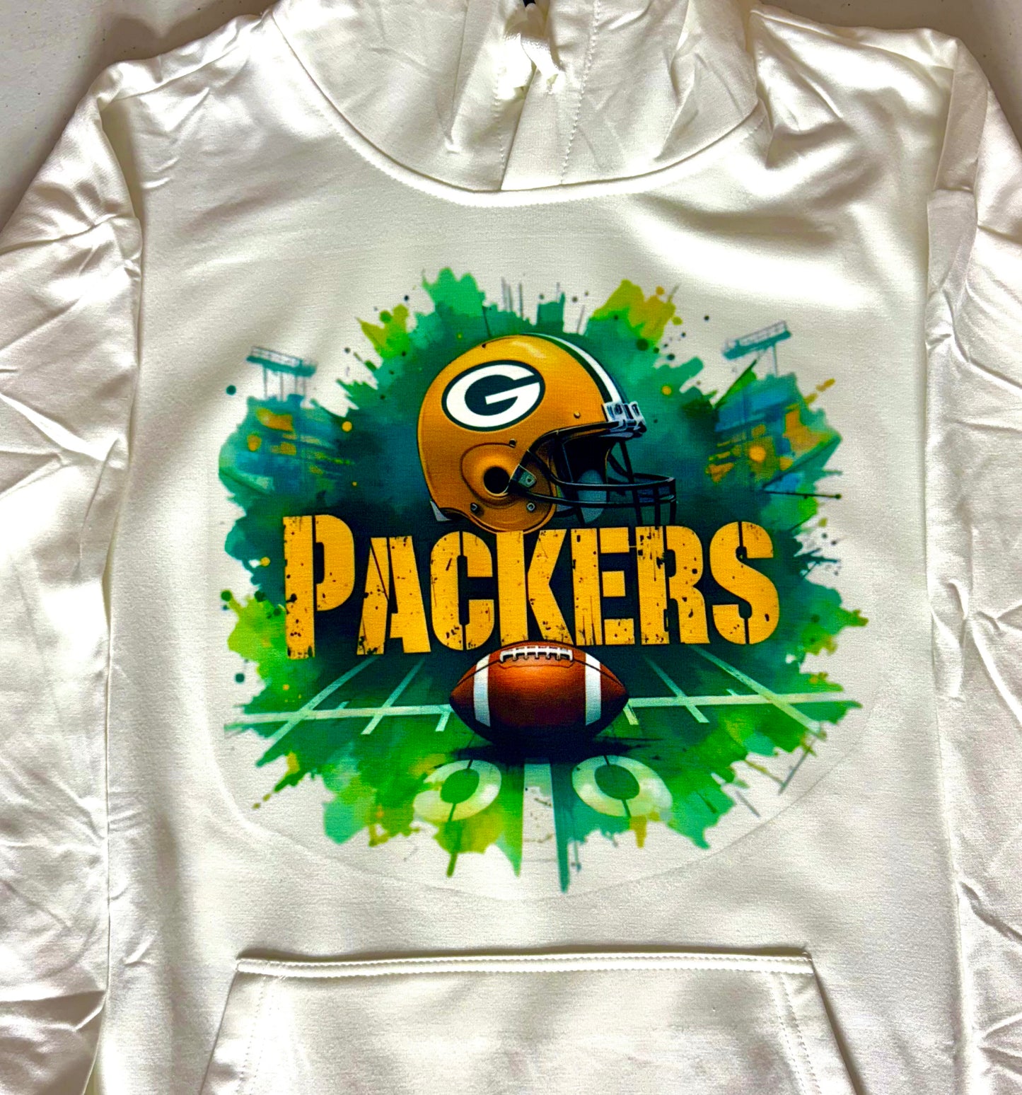 Hoodies Fleece Lined- FOOTBALL PACKERS