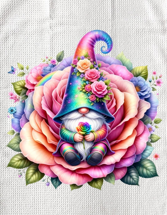 TOWELS - SPRING GNOME ROSE