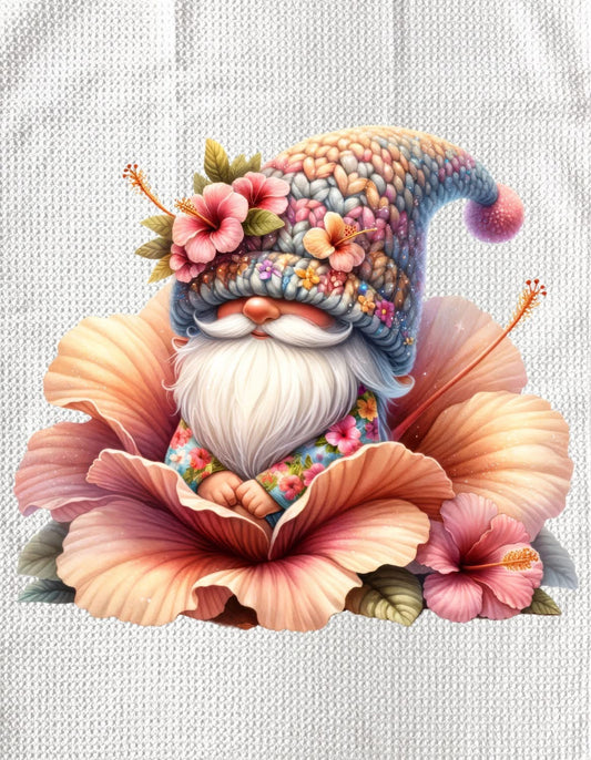 TOWELS - SPRING GNOME PEACH