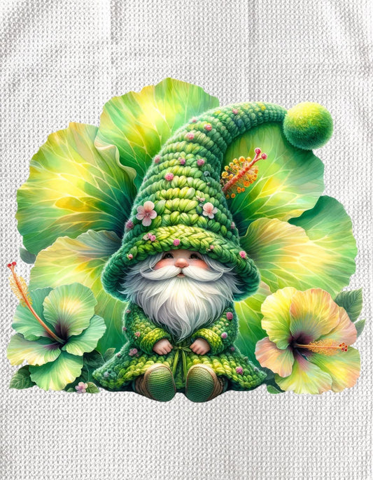TOWELS - SPRING GNOME GREEN