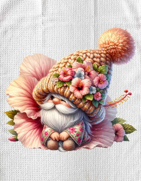 TOWELS - SPRING GNOME PINKISH