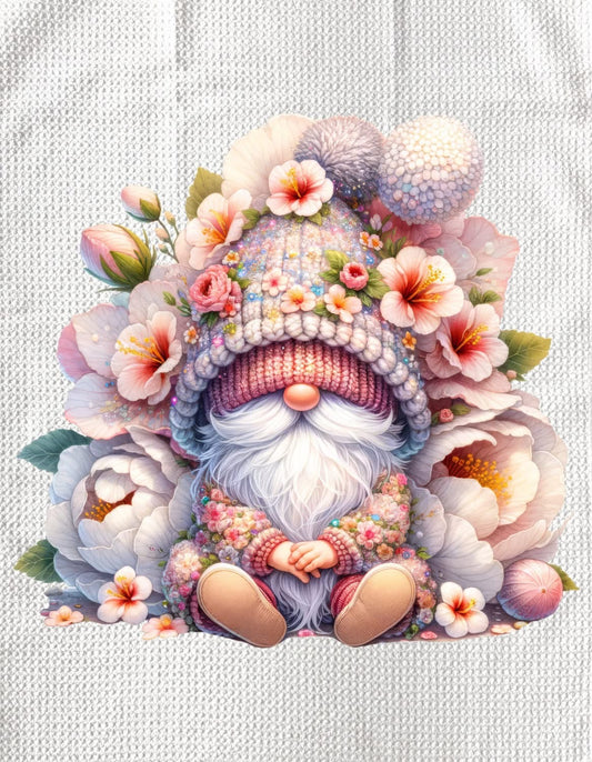 TOWELS - SPRING GNOME L. GREY