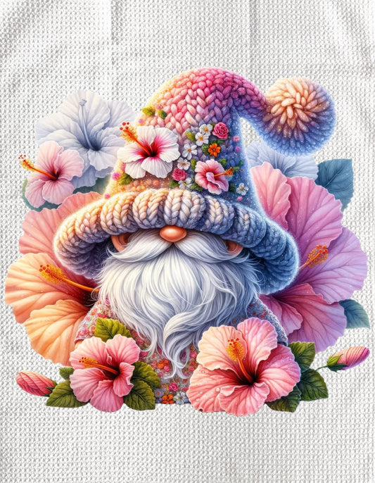 TOWELS - SPRING GNOME PINK PEACH