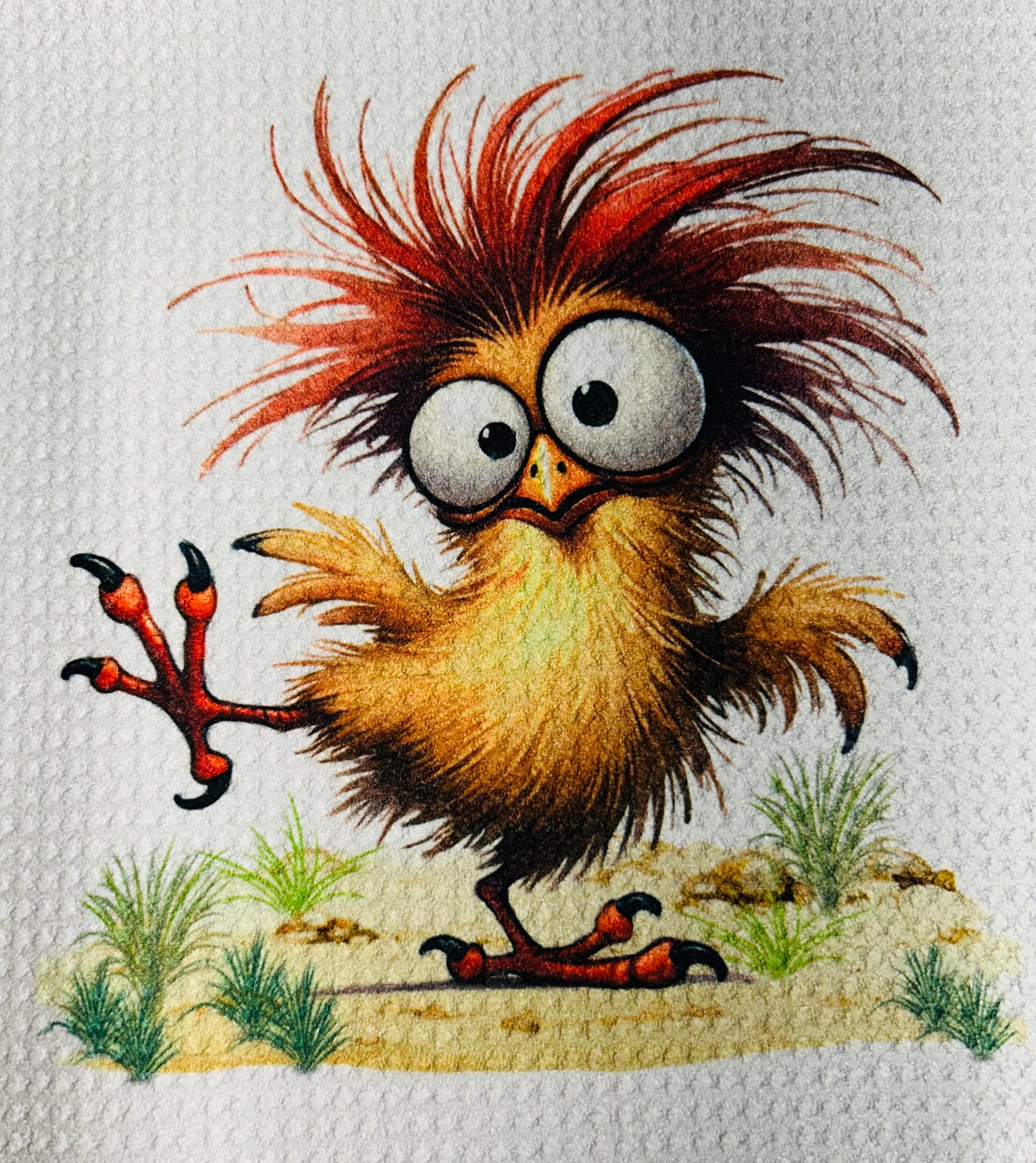 TOWELS - CHICKEN/ROOSTER SILLY BALANCE