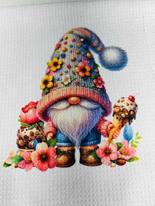 TOWELS - GNOME SWEETS ICE CREAM CONE