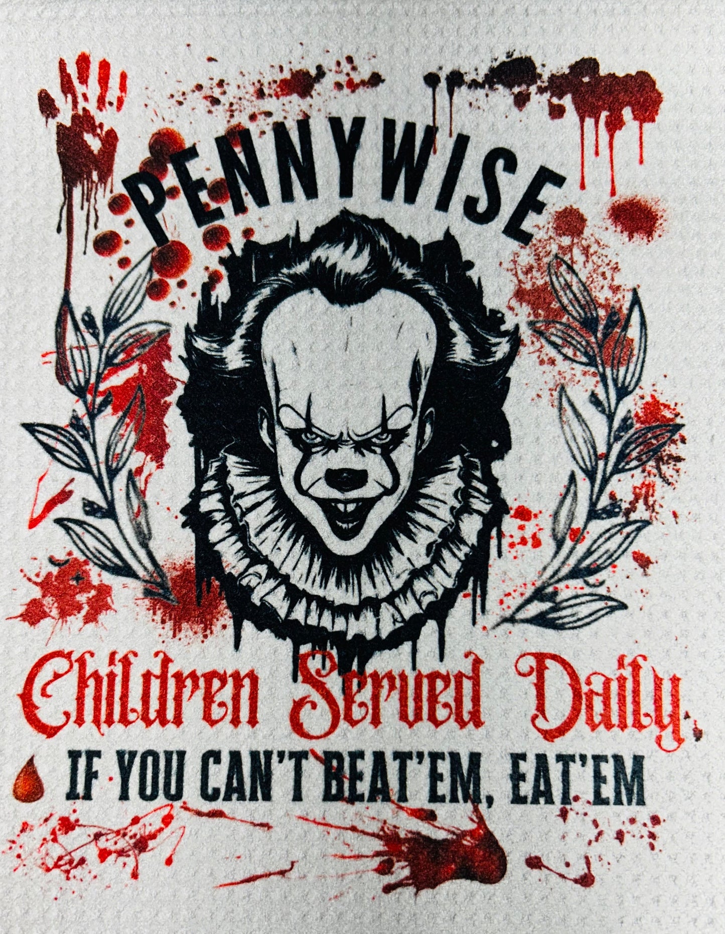TOWELS - HALLOWEEN PENNY WISE CHILDREN SERVED DAILY