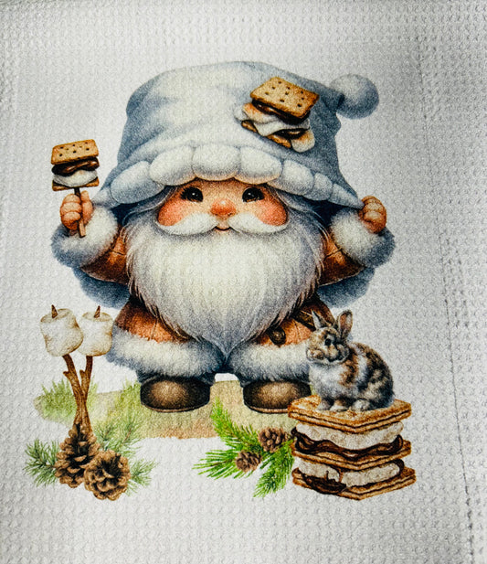 TOWELS - GNOME SMORES BUNNY