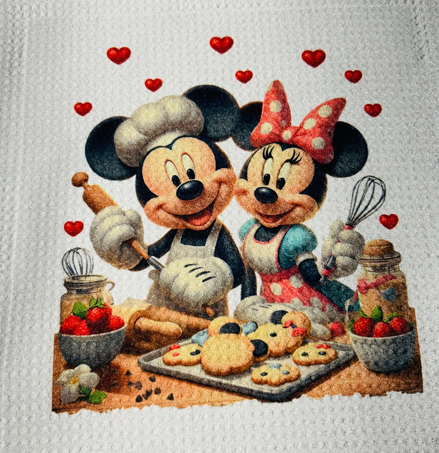 TOWELS - CARTOON CHARACTER MOUSE COOKIES