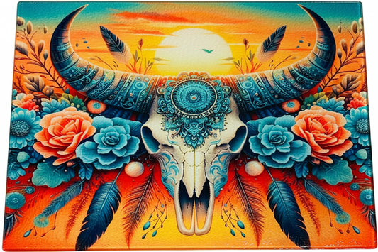 Cutting Board - SOUTHWEST SKULLS