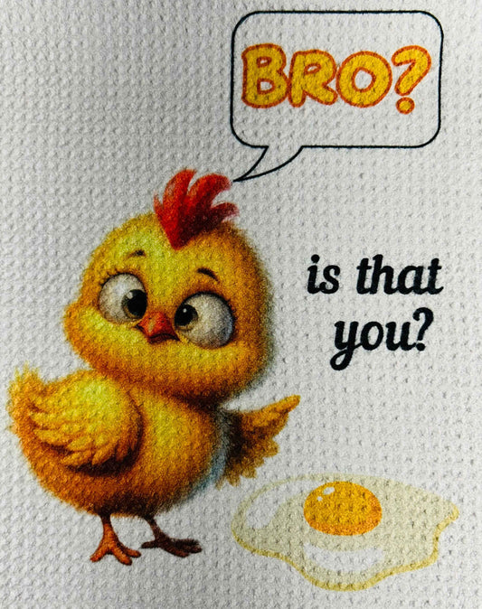 TOWELS - CHICKEN/ROOSTER BRO IS THAT YOU?