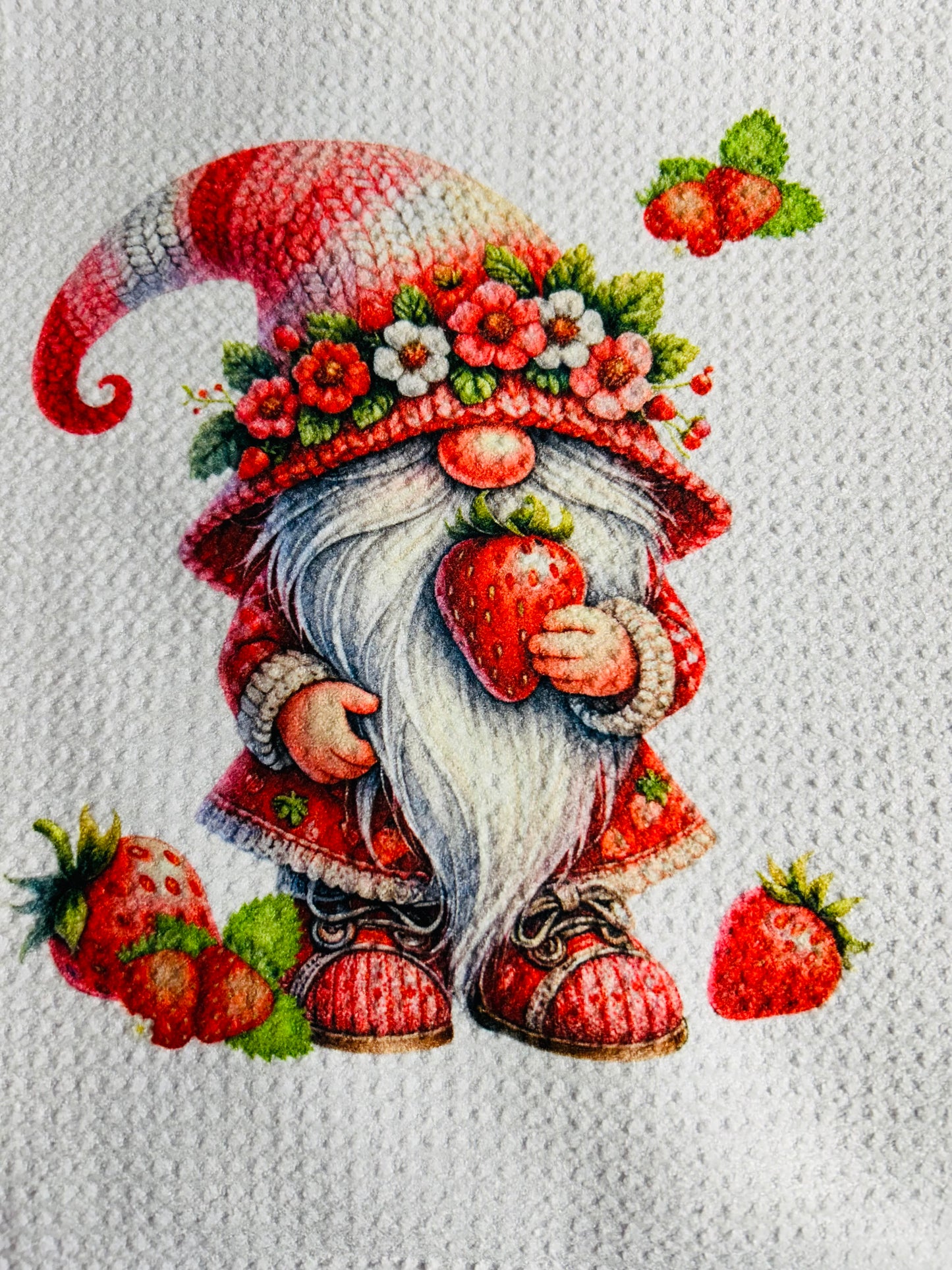 TOWELS - GNOME FRUITS STRAWBERRY TASTE