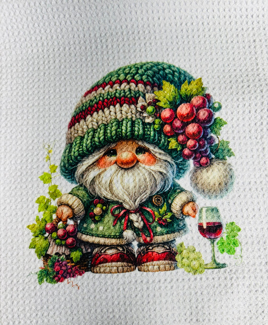 TOWELS - GNOME FRUITS GRAPES STANDING