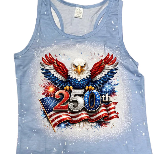 America's 250th Birthday Flag and Eagle Sparkle 250th