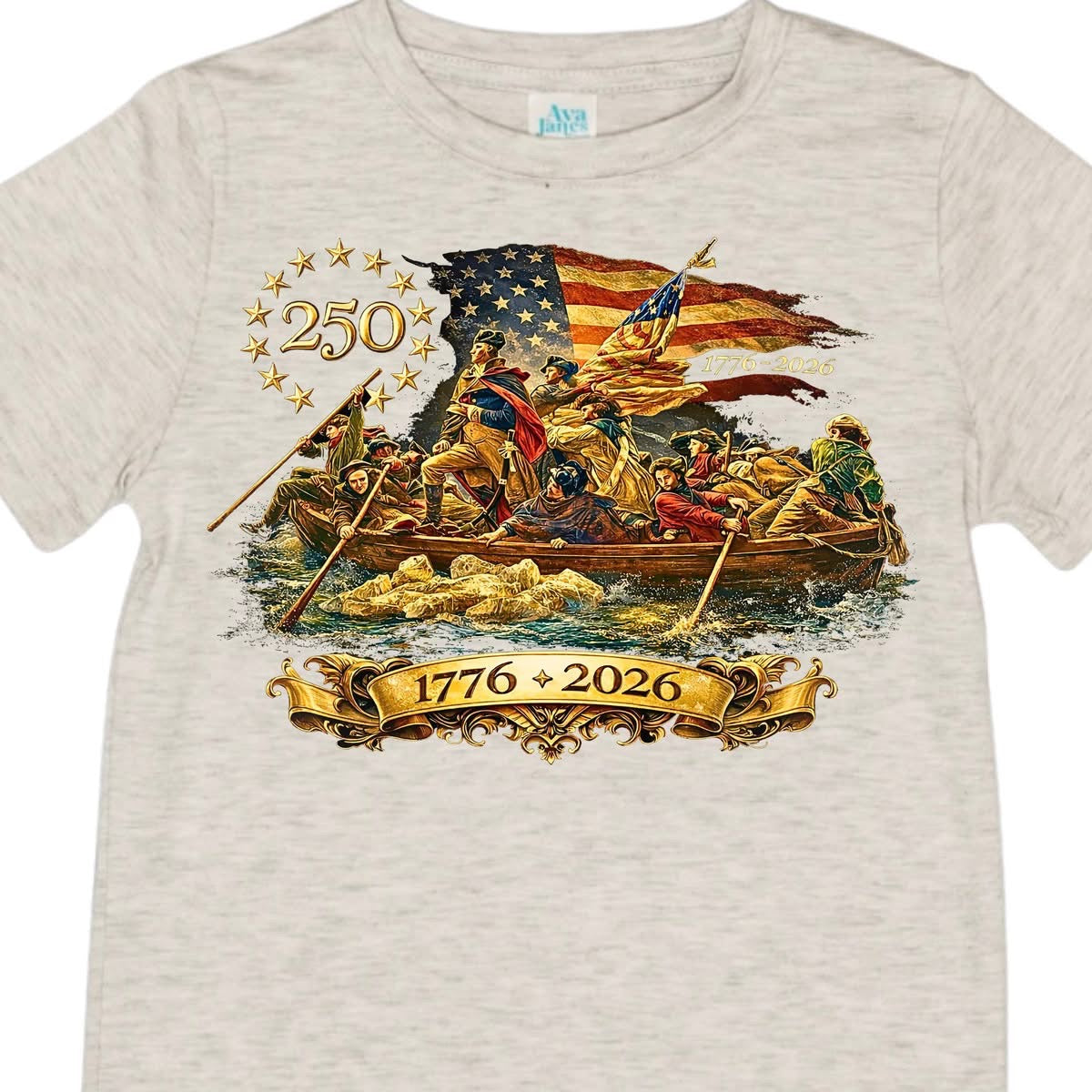 America's 250th Birthday Washington Crossing the Delaware