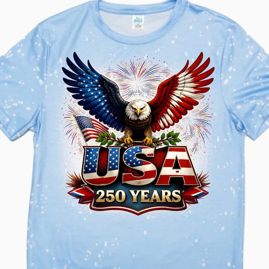 America's 250th Birthday Eagle Red White & Blue