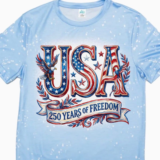 America's 250th Birthday USA Eagles Stars and Stripes