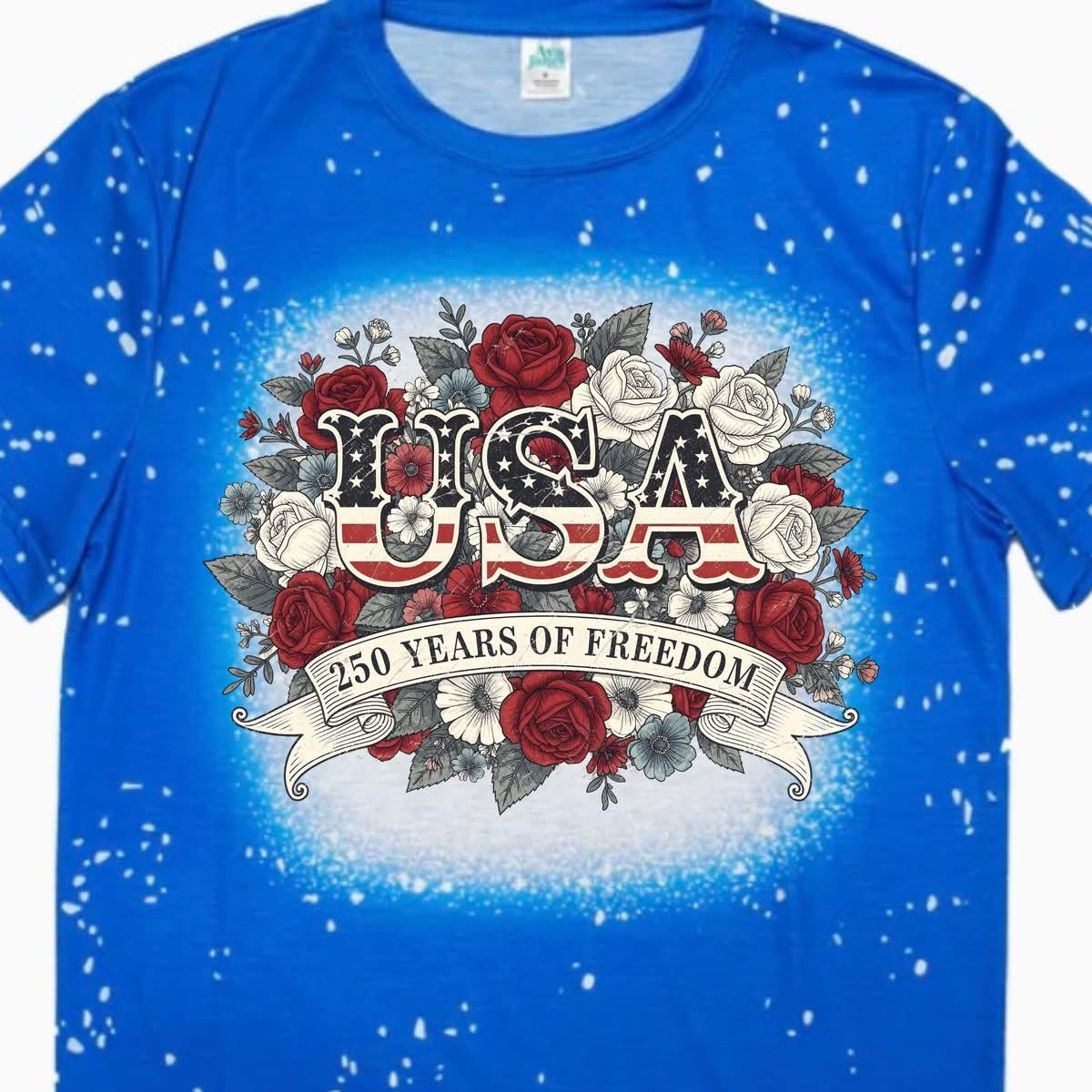 America's 250th Birthday Roses Red & White USA