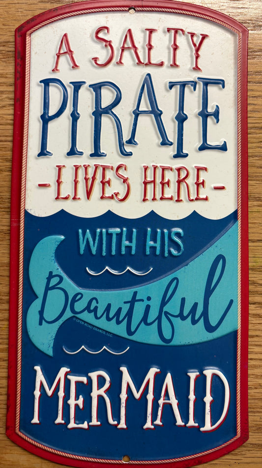 MERMAID - SALTY PIRATE/BEAUTIFUL MERMAIND