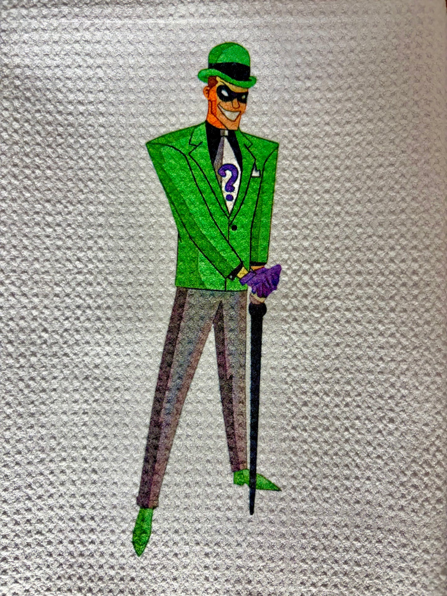 TOWELS - BATMAN RIDDLER