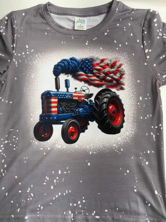 T-Shirts Faux Bleached - AMERICAN TRACTOR
