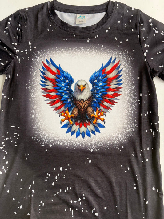 T-Shirts Faux Bleached - JULY 4TH