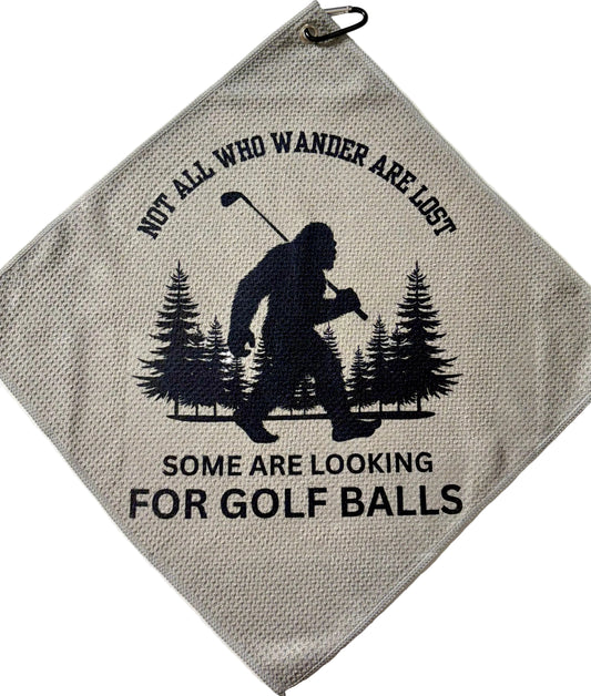 SPORTS TOWEL - GOLF BIGFOOT