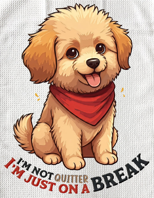 Towels - DOG FUNNY SAYING