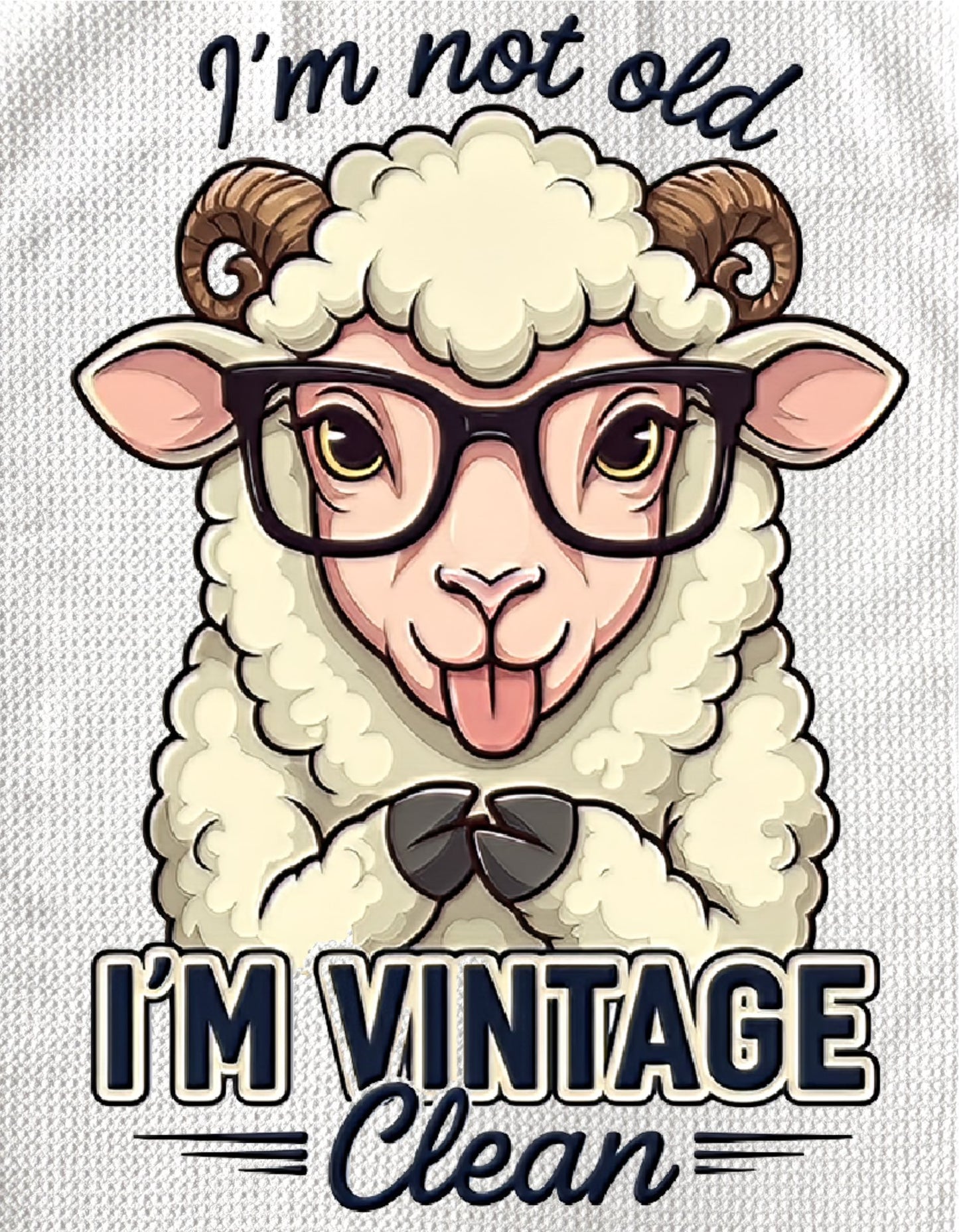 Towels - SHEEP FUNNY SAYING