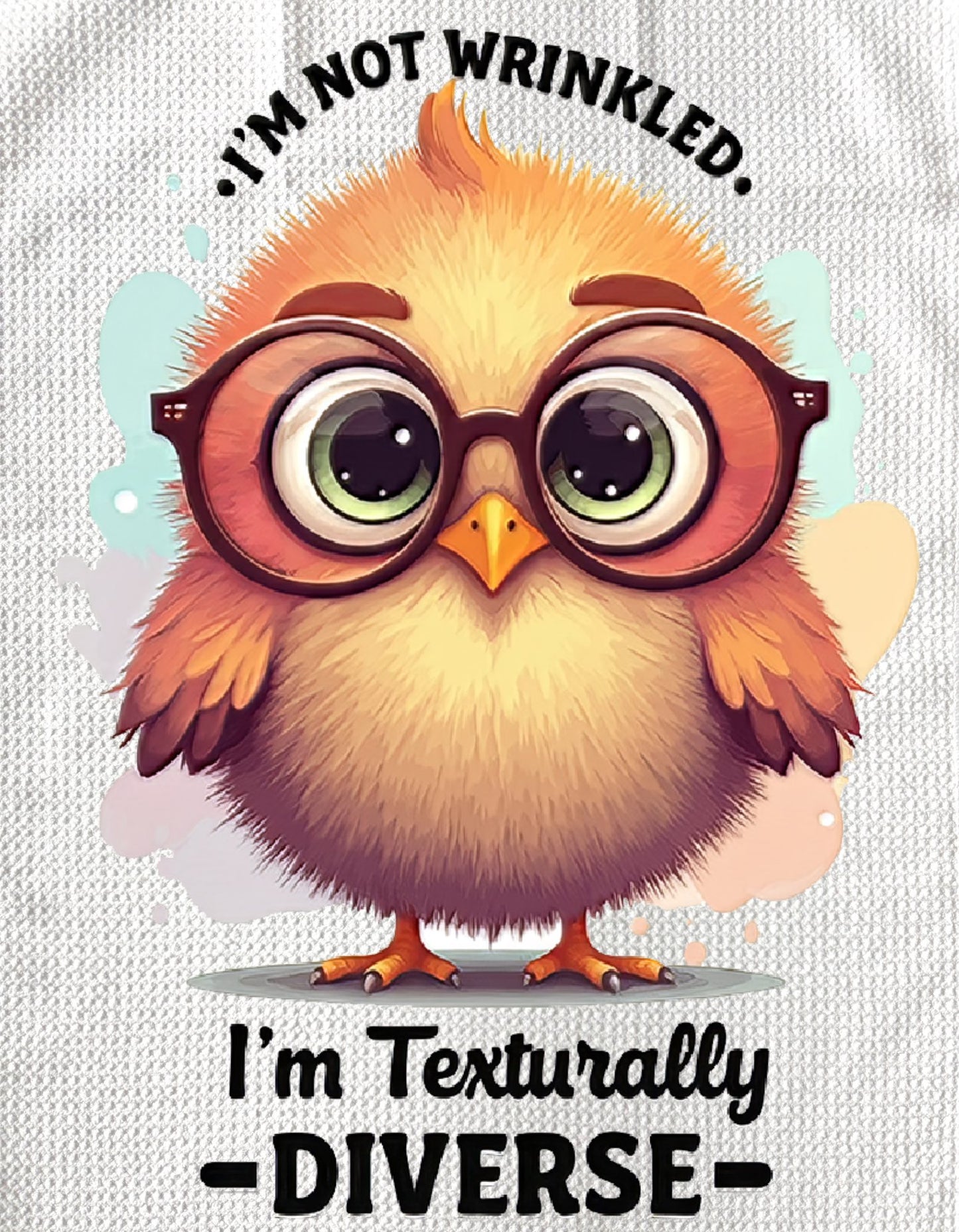 TOWELS - FUNNY SAYING BIRD DIVERSE