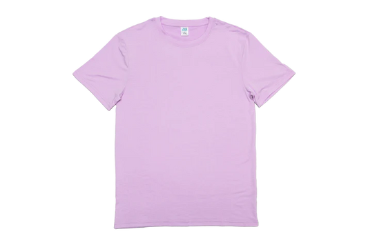 Z. T-SHIRTS BLANK CUSTOM LAVENDAR
