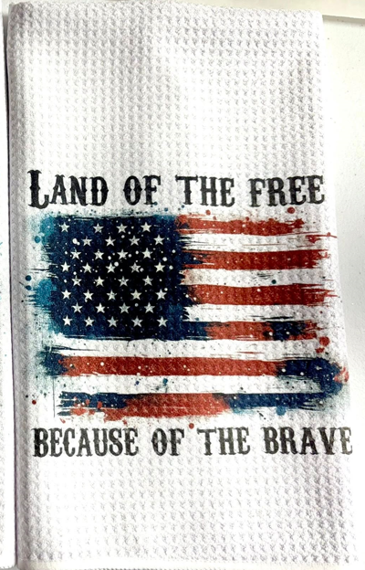 TOWELS - AMERICAN FLAG