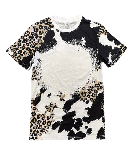 T-Shirts Faux Bleached Patterns - BLANK CUSTOM