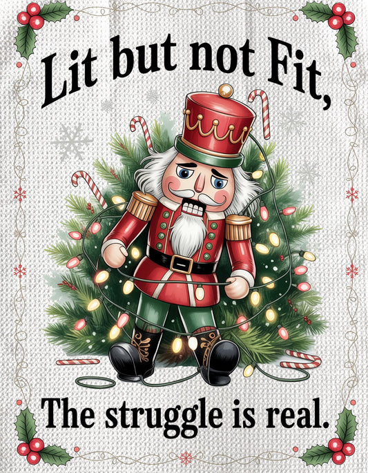 TOWELS - CHRISTMAS NUTCRACKER LIT
