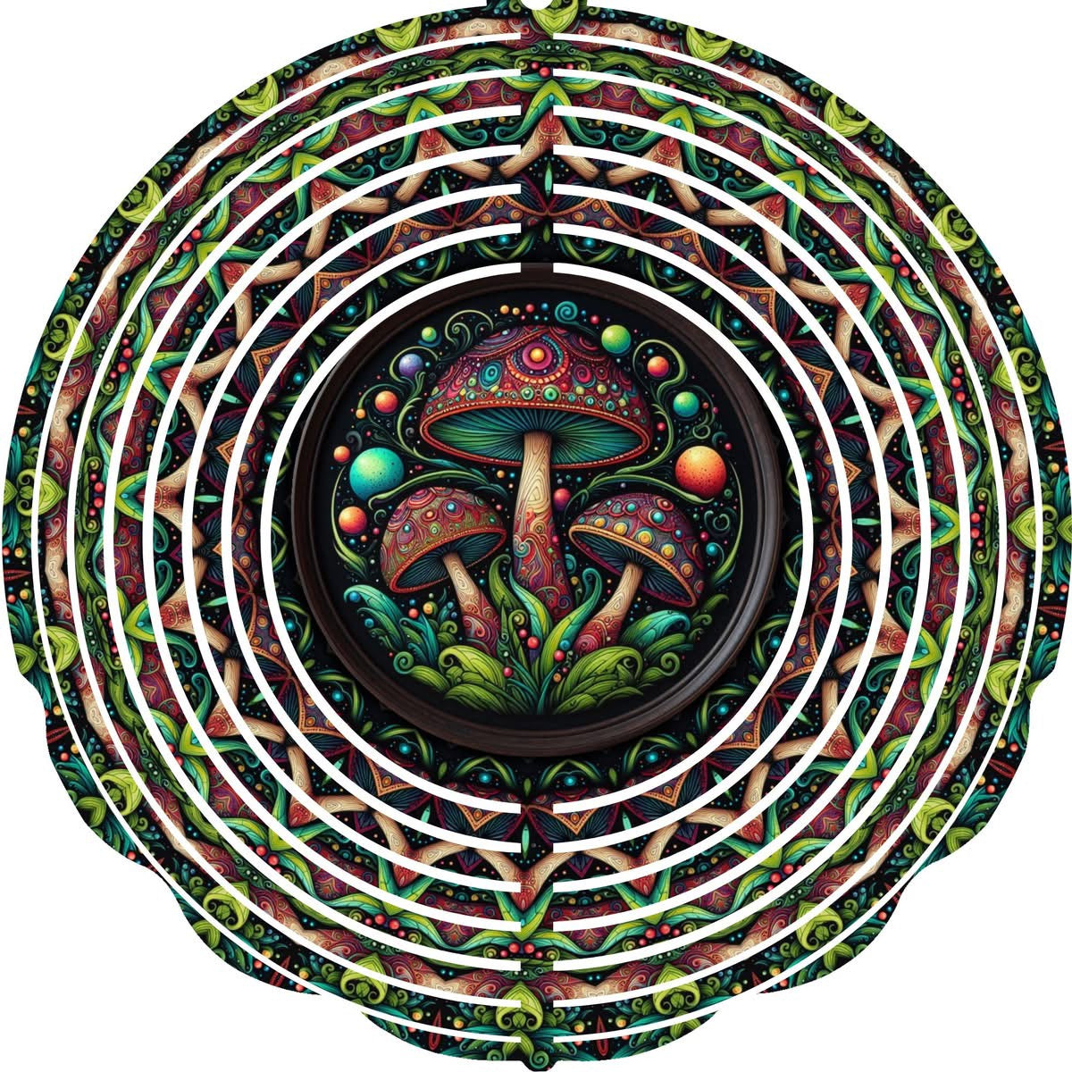 WIND SPINNER - MUSHROOM NIGHT GLOW