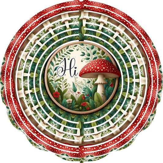 WIND SPINNER - MUSHROOM HI