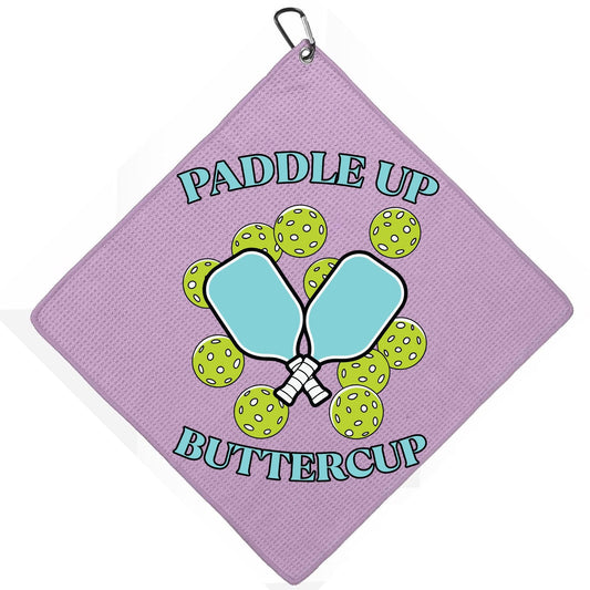SPORTS TOWEL - PICKLEBALL BUTTERCUP