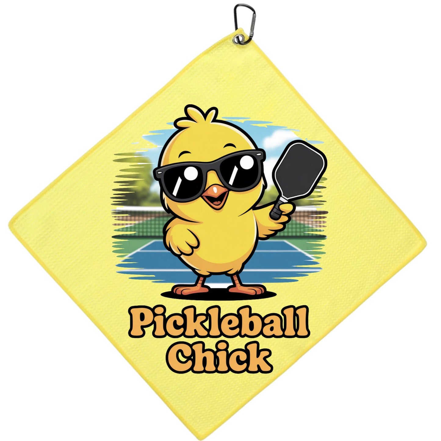 SPORTS TOWEL - PICKLEBALL CHICK