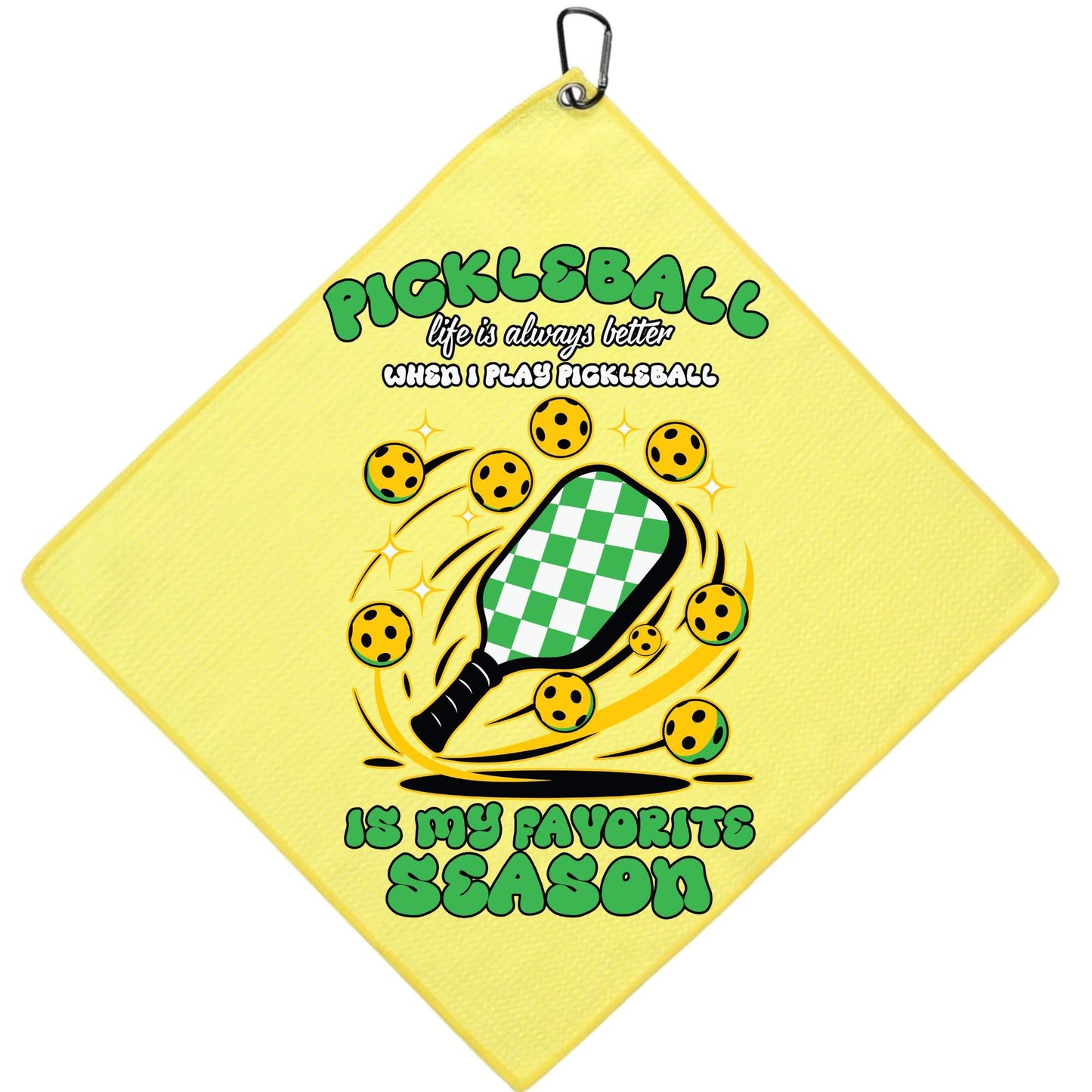SPORTS TOWEL - PICKLEBALL SEASON