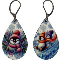 EARRINGS - ANIMAL PENQUIN