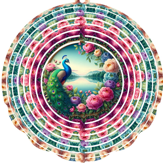 WIND SPINNERS - PEACOCK