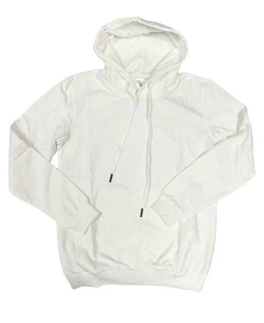 Z. Hoodies Fleece Lined- BLANK CUSTOM WHITE