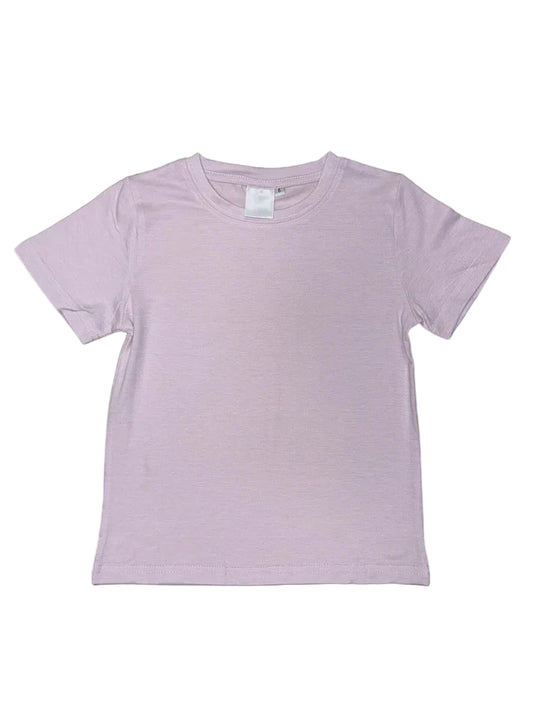 Z. T-SHIRTS BLANK CUSTOM LILAC